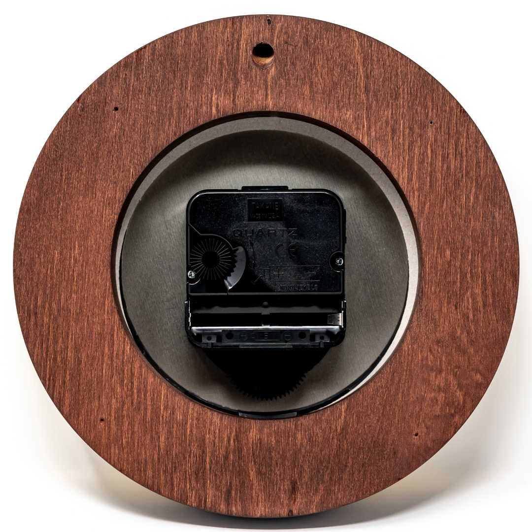 Mahogany & Brass 170mm Tide only Clock