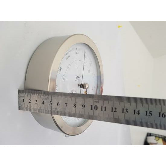 Modern Indoor & Outdoor Weatherstation- 3 in 1 - Hygrometer + Barometer + Thermometer
