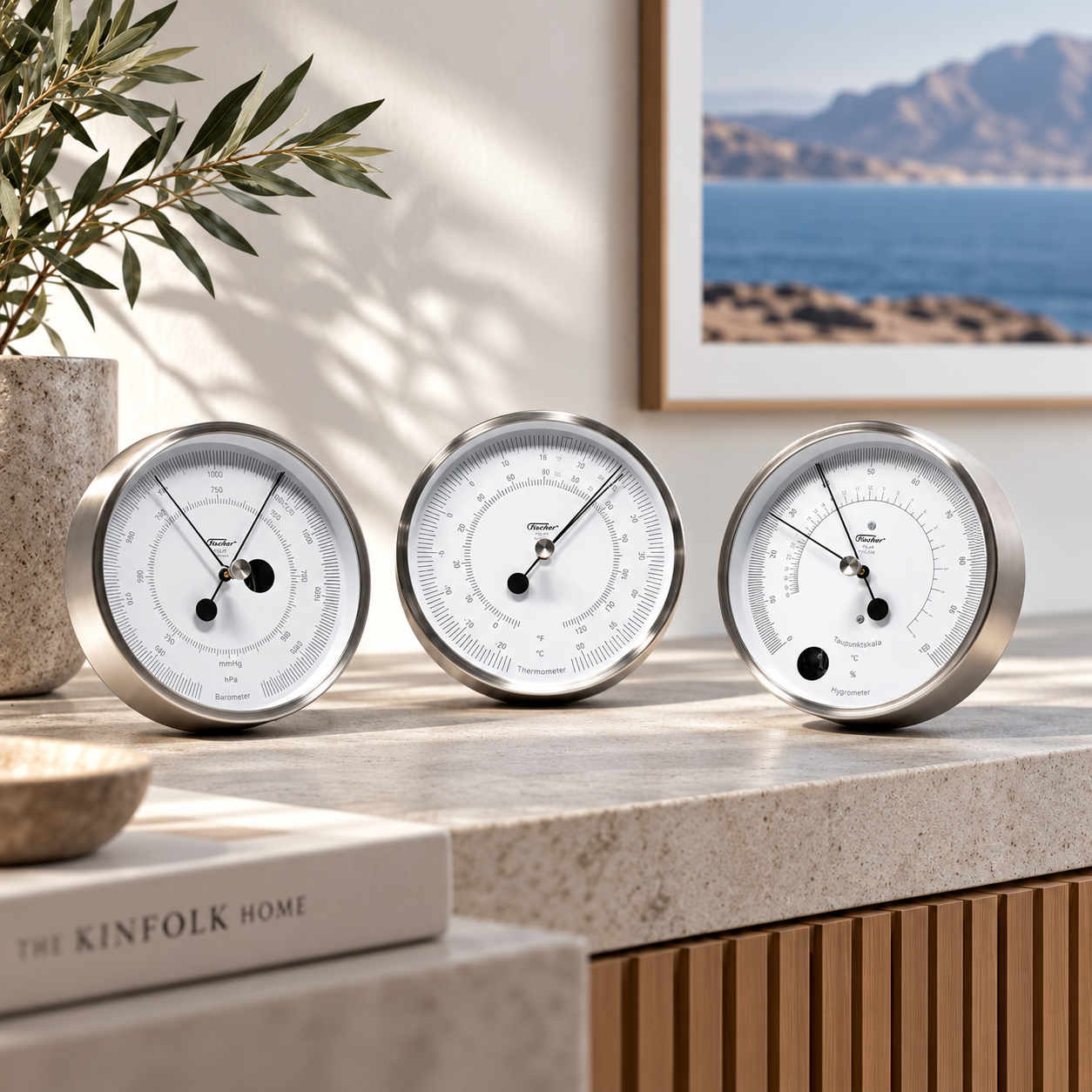 Modern & Designer Weather Instruments