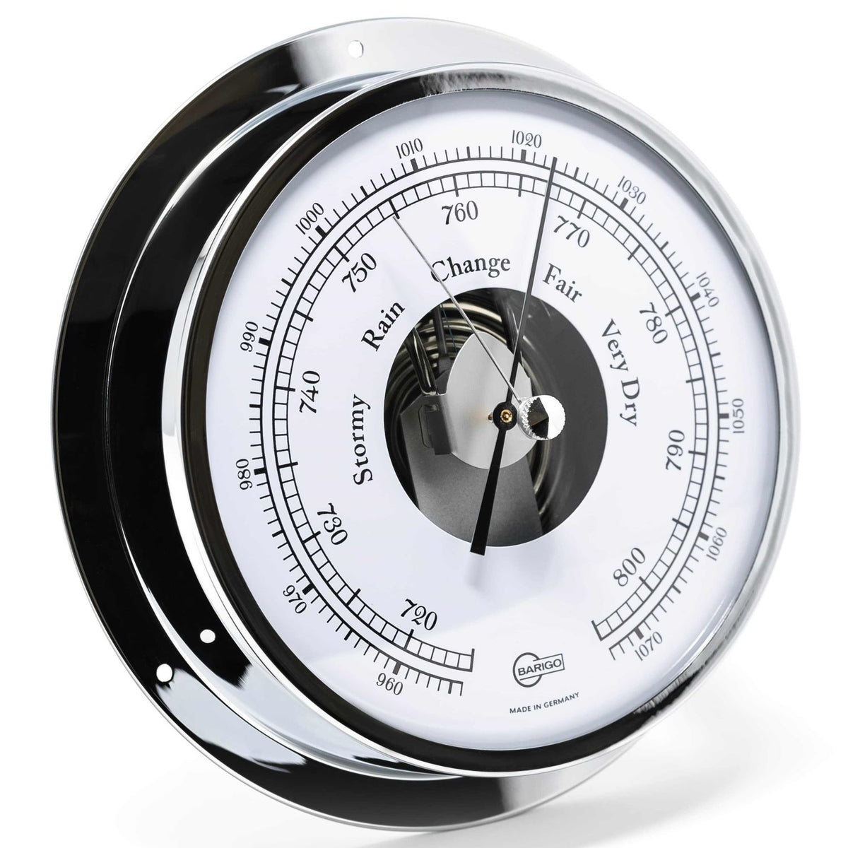 Barigo Viking Barometer 111CR – Chrome-Plated Brass (155 mm)