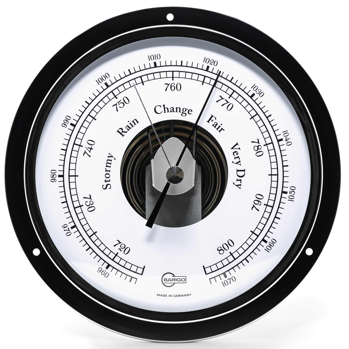 Barigo Viking Barometer 111CR – Chrome-Plated Brass (155 mm)
