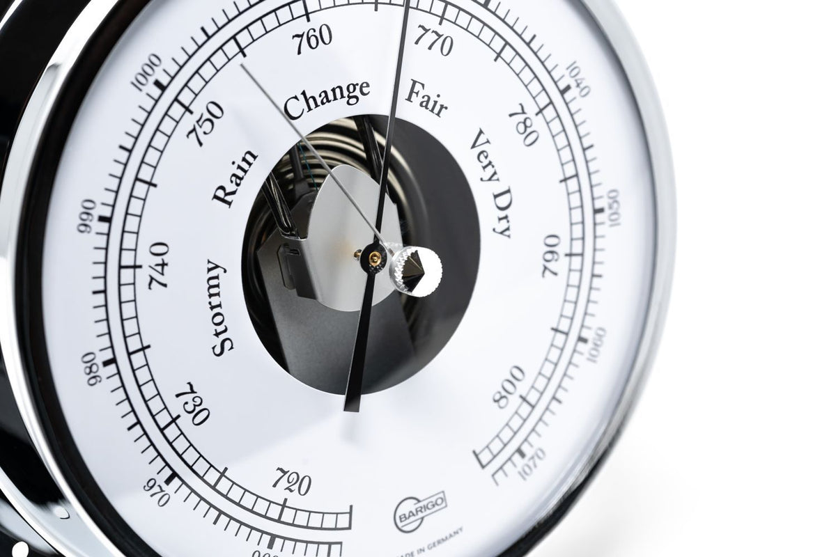 Barigo Viking Barometer 111CR – Chrome-Plated Brass (155 mm)