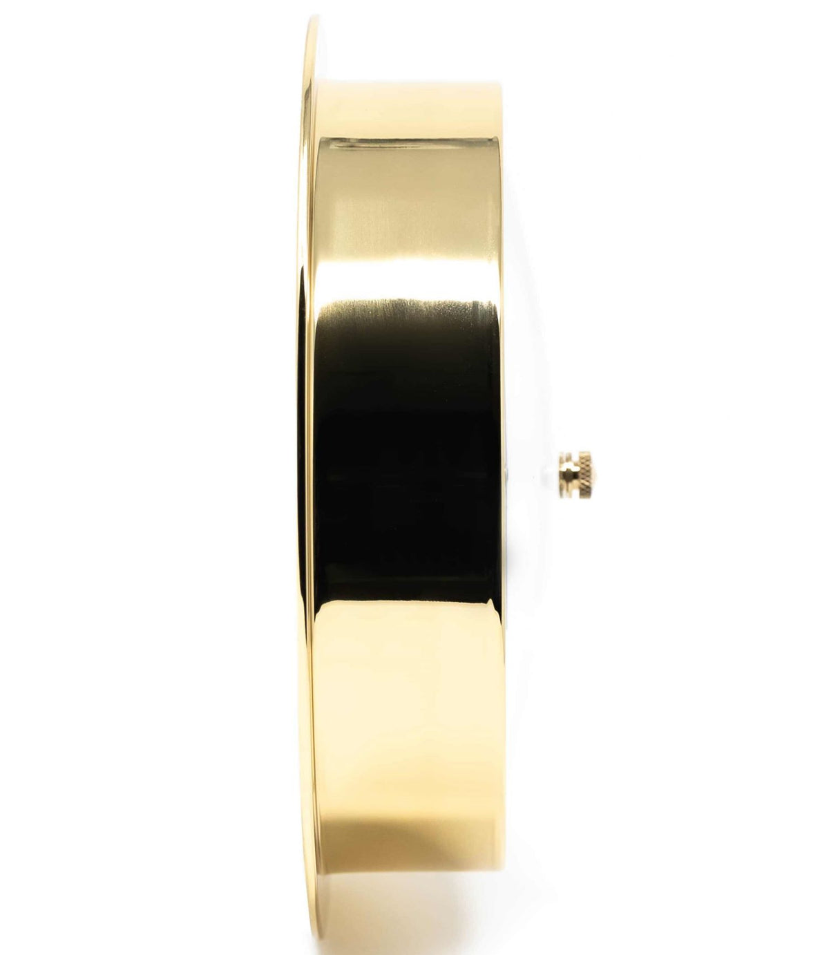 Barigo Viking Quartz Clock 611MS – Polished Brass (155 mm)