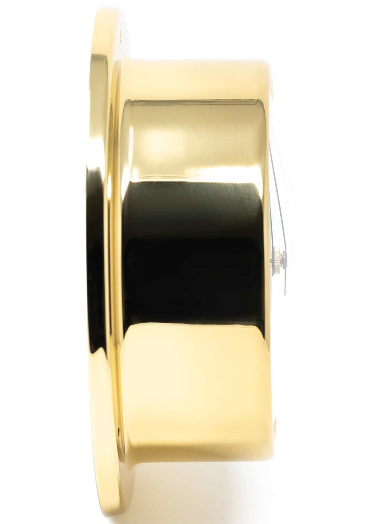 Barigo Tempo Quartz Clock 683MS – Polished Brass (110 mm)